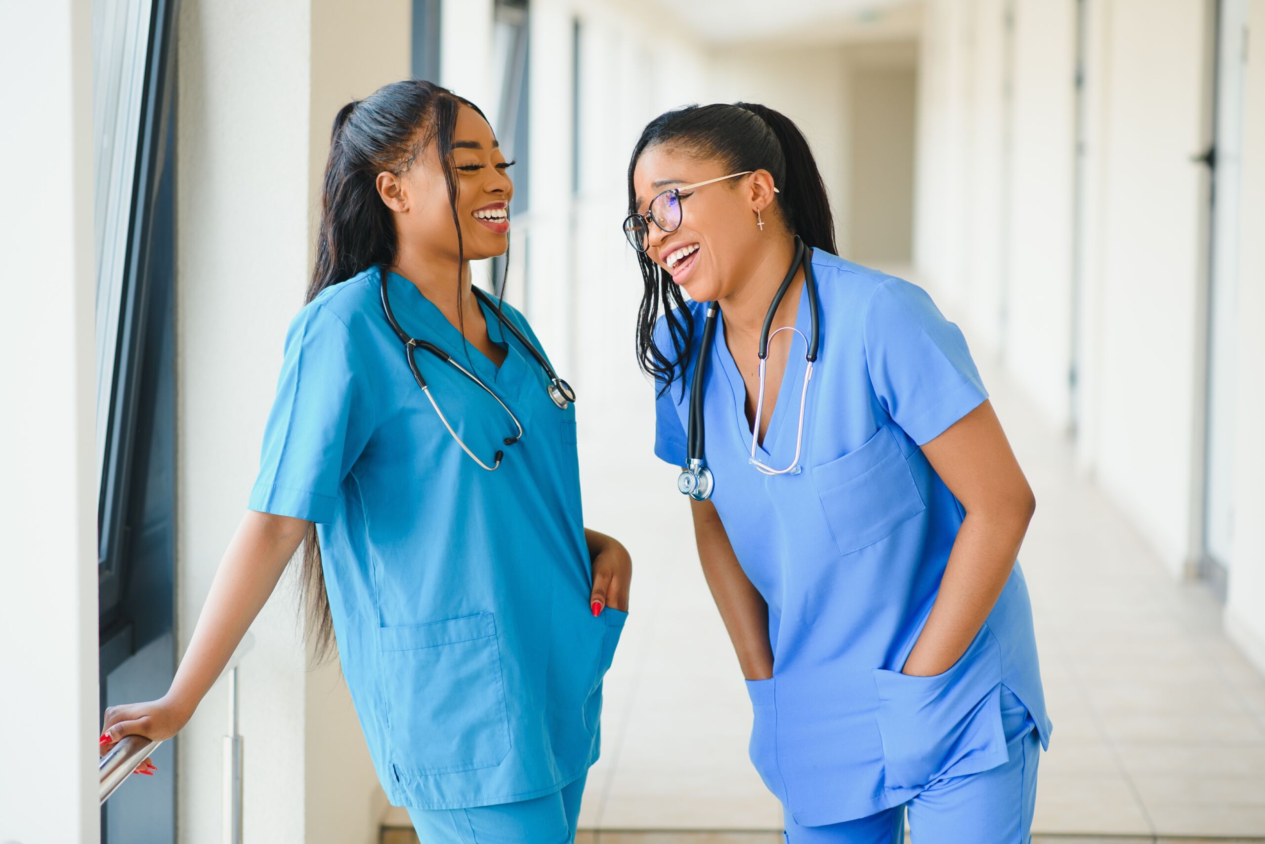 Hawaii Medical College healthcare students in scrubs, representing signs you may thrive in a healthcare career and medical field